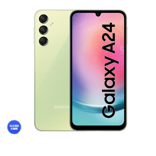 USA Quality Used Samsung Galaxy A24 LTE Android Smartphone, A Grade, 6GB RAM, 128GB