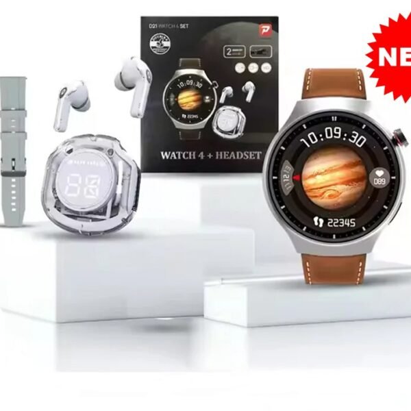 Second image of High Quality D21 WATCH 4 SET smart watches with earbuds