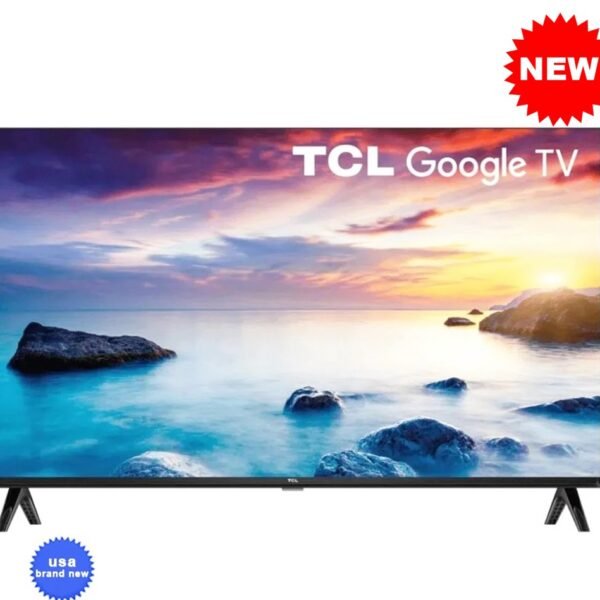 USA New TCL 40-Inch Class S3 1080p LED Smart TV with Google TV (40S350G, 2023 Model), Google Assistant Built-in with Voice Remote, Compatible with Alexa, Streaming FHD Television
