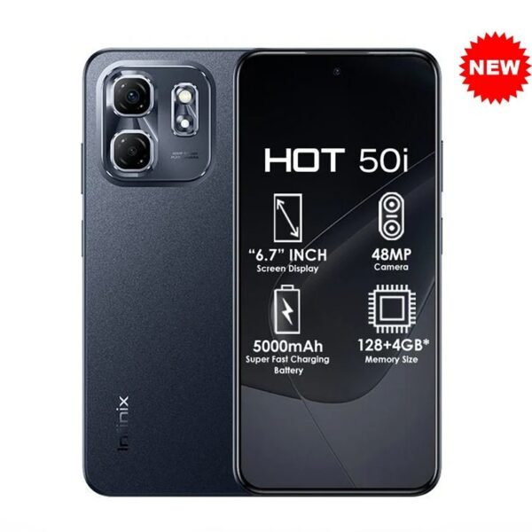 Infinix Hot 50i 8GB RAM + 128GB Storage