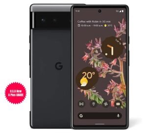 USA quality New Google Pixel 6 5G, US Version, Grade A Plus, 128GB, Stormy Black – Unlocked