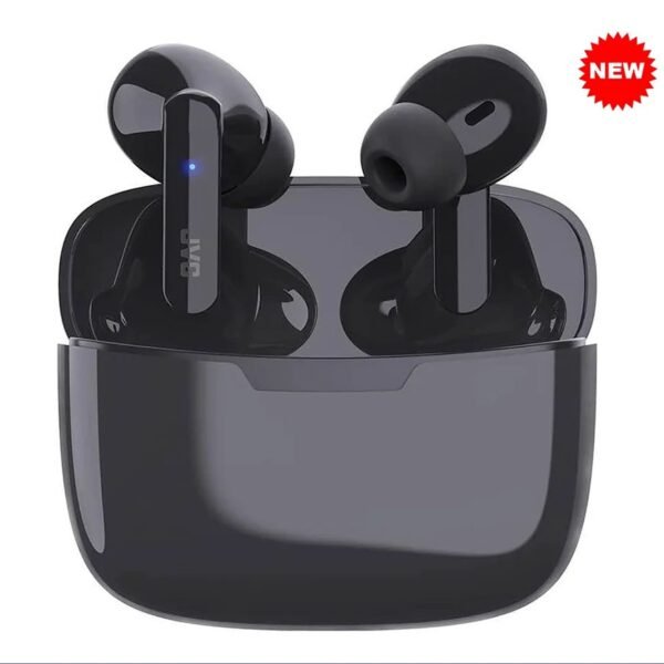 USA Quality New JVC HAD5TB Ultra-Compact IE Bluetooth Earbuds, True Wireless with Charging Case (Olive Black)