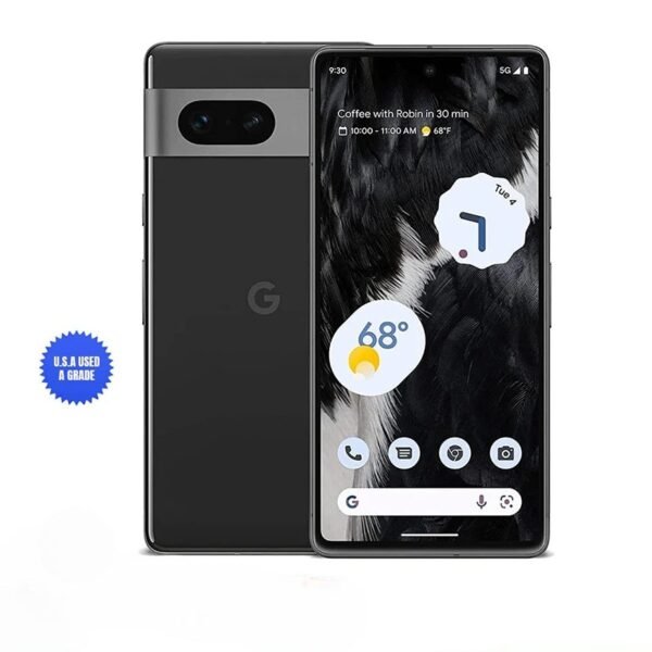 USA New Quality Google Pixel 8 Pro – Unlocked, Grade A+ Android Smartphone with Telephoto Lens and Super Actua Display – 24-Hour Battery – Obsidian – 128 GB