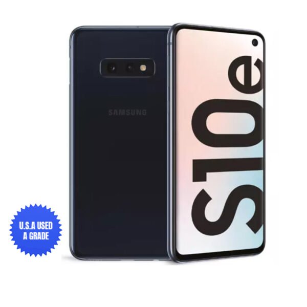 USA Quality Used Samsung Galaxy S10e SM-G970U 128GB Prism Black T-Mobile Smartphone