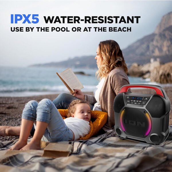 Second image of USA Quality New ION Audio Pathfinder Go Portable Speaker - Black