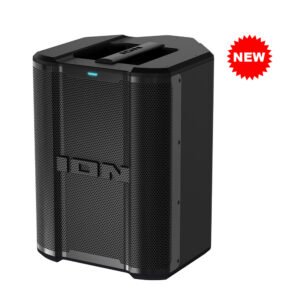 USA Quality New ION Audio Trouper 100 Portable Bluetooth Speaker with Multi-Channel Mixer and Microphone