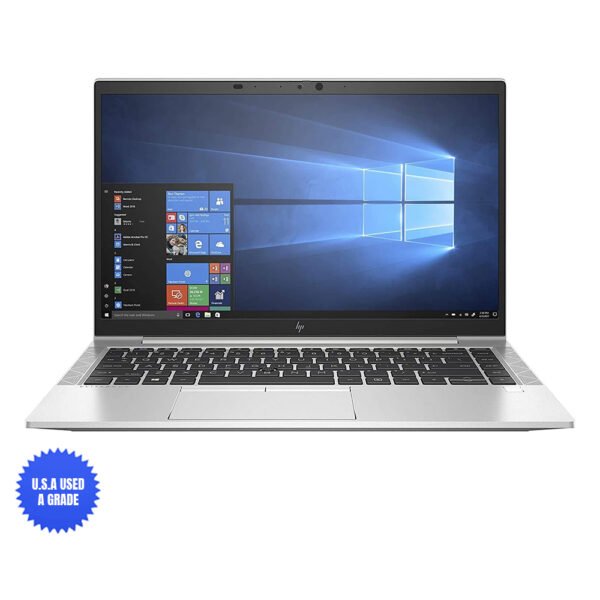 USA Quality Used HP EliteBook 840 G6 Laptop, 14 FHD Display, Intel Core i7-8565U, 16GB RAM, 512GB SSD, Bluetooth, WiFi, Windows 10 Pro 64-Bit