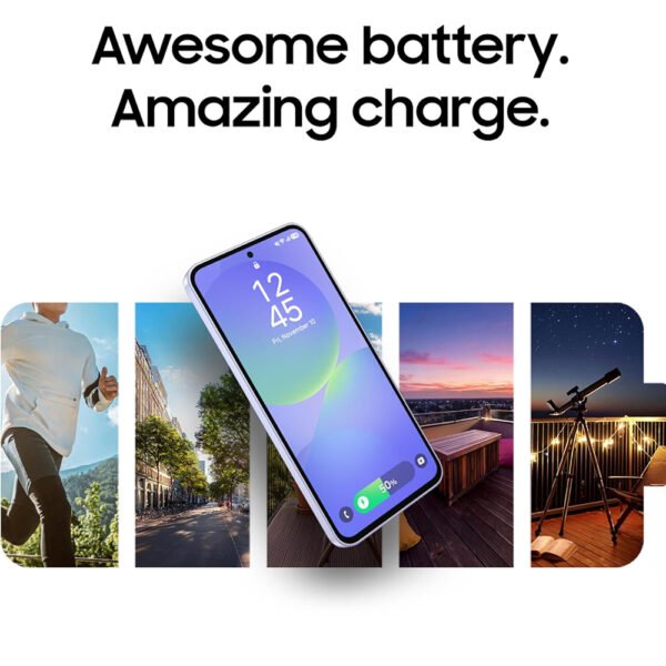 Second image of USA Quality Used Samsung Galaxy A36 5G A Series, 128GB Unlocked Android Smartphone, AMOLED Display, Rugged Design, 5G Connectivity, Affordable Performance, US Version, 2025