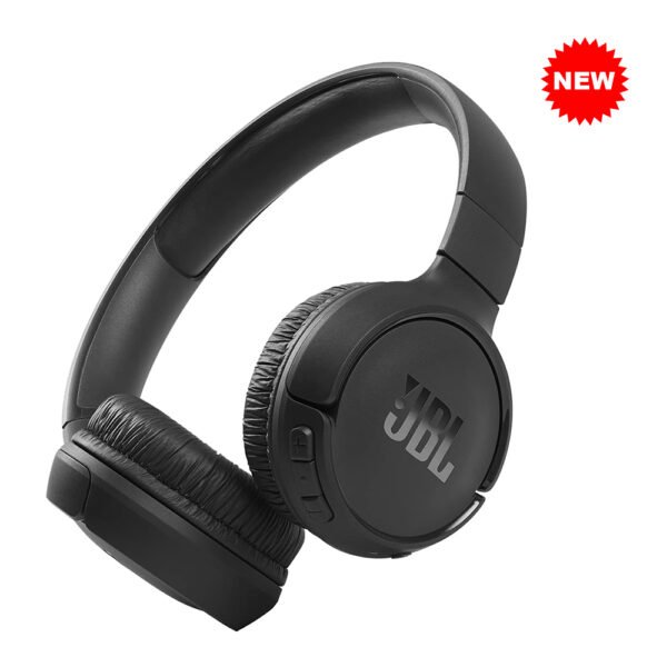 USA Quality New JBL Tune 510BT - Bluetooth headphones with up to 40 hours battery, microphone for call, foldable and comfortable, Android and iOs compatible